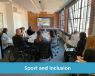 The Sport & Human Rights Forum meeting took place today at the Northern Ireland Human Rights Commission on the topic of Sport and Inclusion, focusing on young people, asylum seekers and refugees, women and girls, and disability. Thank you to the representatives from Swim Ireland, Ethnic Minority Sports Organisation Northern Ireland, Netball Northern Ireland, At The Heart Of The Game and Ulster GAA for your insightful presentations.